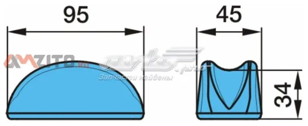 Kit de reparação da suspensão de lâminas (TRUCK) 0334521010 BPW