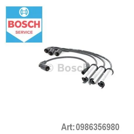 Fios de alta voltagem, kit 986356980 Bosch