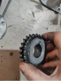 Engrenagem de cadeia da roda dentada de acionamento de cambota de motor Nissan Almera N16
