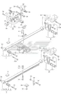 Braçadeira de fixação da bucha de estabilizador traseiro Volkswagen LT 2DC, 2DF