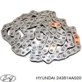 Cadeia superior do mecanismo de distribuição de gás Hyundai H-1 STAREX TQ