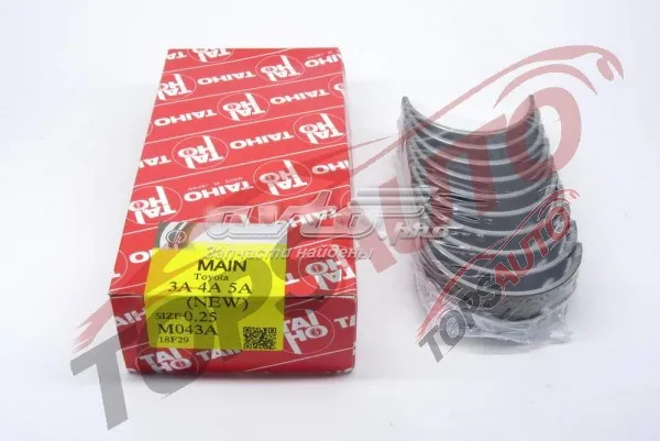Compre Folhas inseridas principais de cambota, kit, 1ª reparação ( + 0,25) Toyota Tercel  AL25