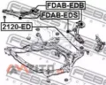Bloco silencioso dianteiro do braço oscilante inferior Ford Edge U387