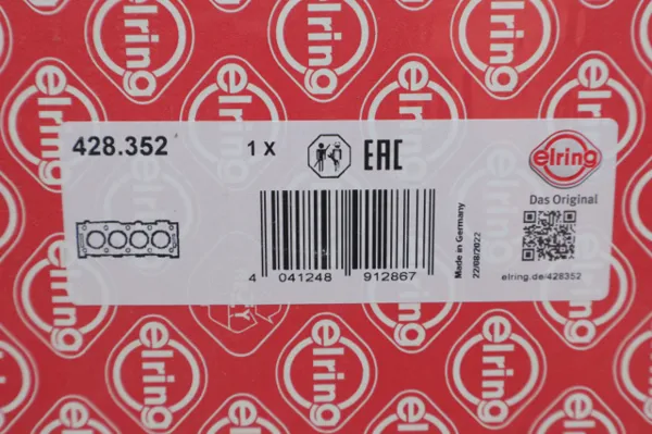 Vedante de cabeça de motor (CBC) 428352 Elring
