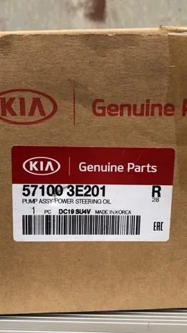 Bomba da Direção hidrâulica assistida 571003E201 Hyundai/Kia