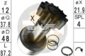 Roda-livre do motor de arranco Volkswagen AMAROK 2HA, 2HB, S1B, S6B, S7A, S7B