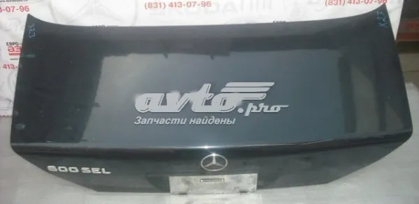 Tampa de porta-malas Mercedes S C140