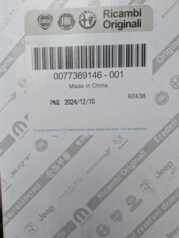 Filtro de combustível 0077369146 Fiat/Alfa/Lancia