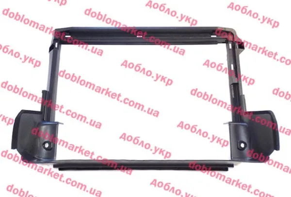 Conduto de ar (defletor) do radiador 51974447 Fiat/Alfa/Lancia
