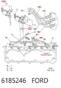 Kit de reparação do injetor Ford Transit T
