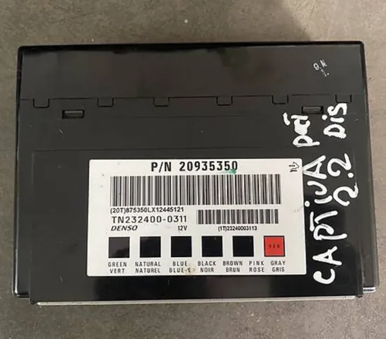 Unidade de conforto Chevrolet Captiva I