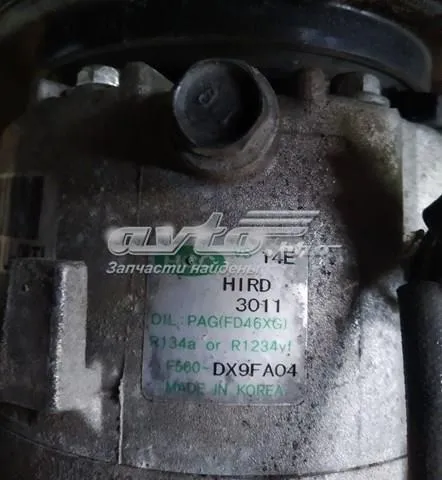 Compressor de aparelho de ar condicionado F500DX9FA04 Hyundai/Kia