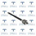 Tração de direção Tesla Model X 