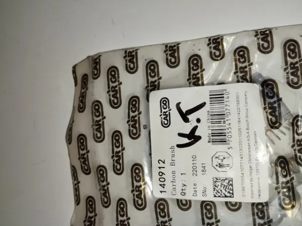 Escova do gerador 140912 Cargo