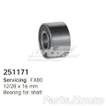 Rolamento de acoplamento do compressor de aparelho de ar condicionado Mitsubishi Montero K8, K9