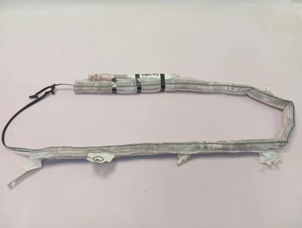 Cinto de segurança (AIRBAG) de estore lateral esquerdo 9817271580 Peugeot/Citroen