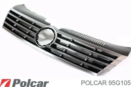 Grelha do radiador 95G105 Polcar