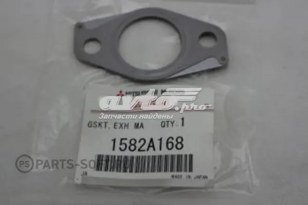Vedante de tubo coletor de escape 1582A168 Mitsubishi