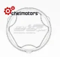 Bota de proteção interna de junta homocinética do semieixo dianteiro Ford C-Max CB7