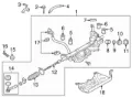 Tração de direção Subaru Outback B15, BS