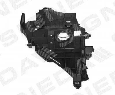 Consola (adaptador) de fixação da luz dianteira esquerda PVW43078AL Signeda
