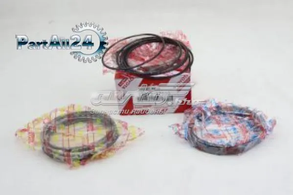 Kit de anéis de pistão de motor, 2ª reparação ( + 0,50) 1301317030 Toyota