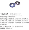Vedação do gerador Mitsubishi L 300 L03P, L02P