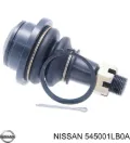 Braço oscilante inferior direito de suspensão dianteira Nissan Patrol Y62