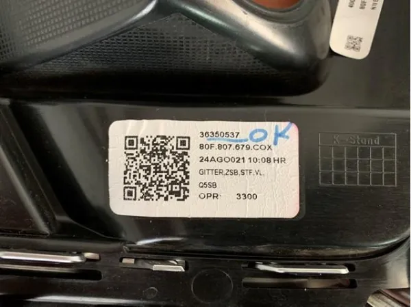  80F807679COX VAG