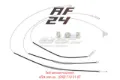 Kit de reparação do mecanismo de acionamento de vidro da porta dianteira Renault Laguna BG0, BG1