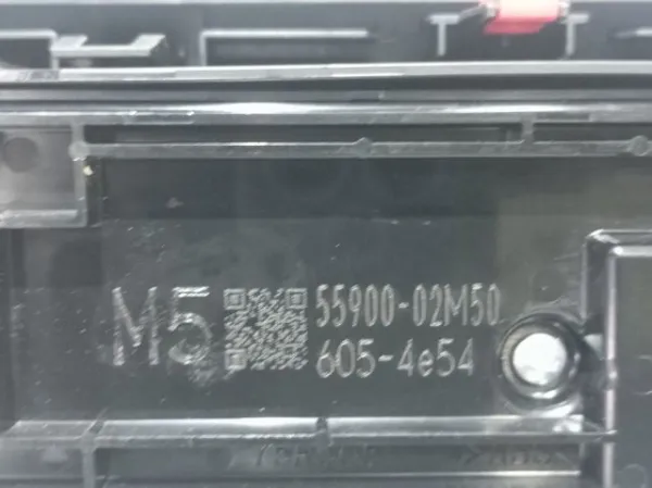 Unidade de controlo dos modos de aquecimento/condicionamento 5590002M50 Toyota