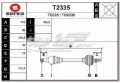 Semieixo (acionador) dianteiro esquerdo Toyota Land Cruiser J10