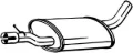 Silenciador, parte central Audi Q3 8UB, 8UG
