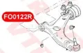 Suporte de esfera inferior Mazda 3 BL