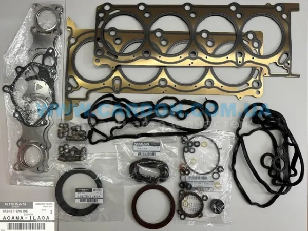 Kit de vedantes de motor completo A0AMA1LA0A Nissan/Infiniti