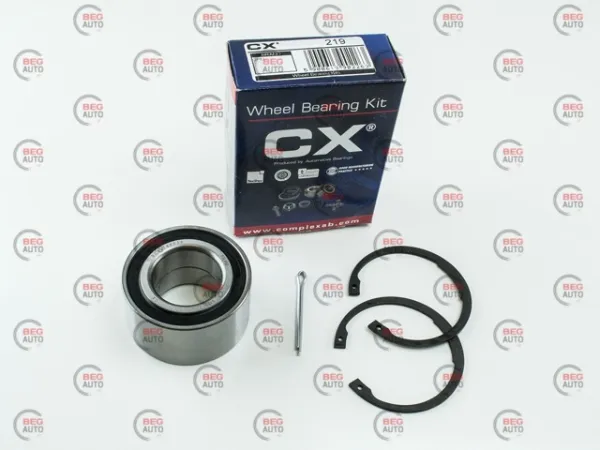 Rolamento de cubo dianteiro CX219 CX/Complex