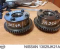 Engrenagem de cadeia de roda dentada da árvore distribuidora de admissão de motor Nissan Murano Z51