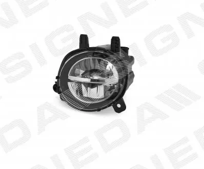 Luzes de nevoeiro direitas ZBM2039KR Signeda
