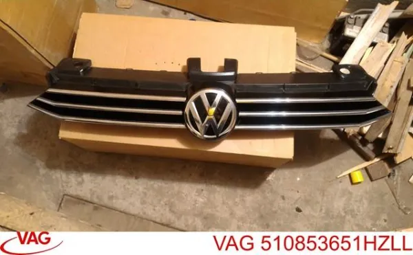 Grelha do radiador 510853651HZLL VAG