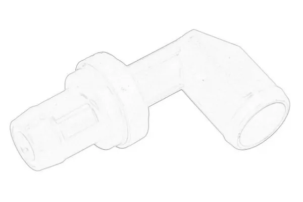 Válvula PCV de ventilação dos gases de cárter para Ford Focus II DA, HCP, DP