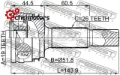 Junta homocinética externa traseira Toyota RAV4 A4