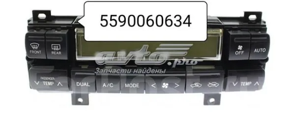 Unidade de controlo dos modos de aquecimento/condicionamento 5590060634 Toyota