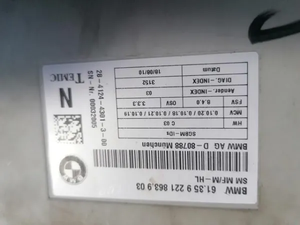  61359221863 BMW