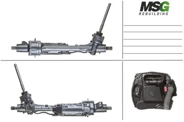 Cremalheira da direção EJ323200AC Land Rover
