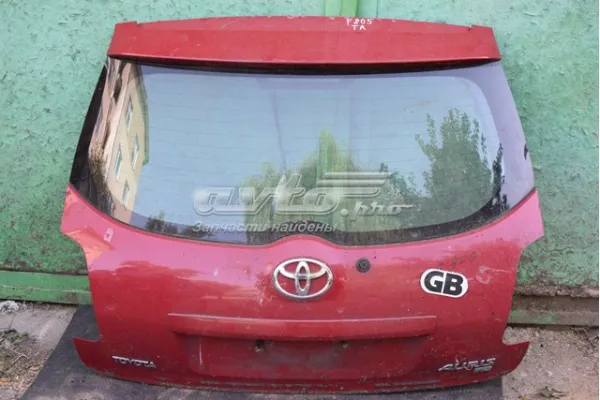 Porta traseira (3ª/5ª porta-malas (tampa de alcapão) Toyota Auris JPP