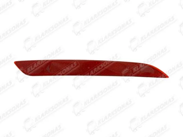 Retrorrefletor (refletor) do pára-choque traseiro direito 9804313480 Peugeot/Citroen