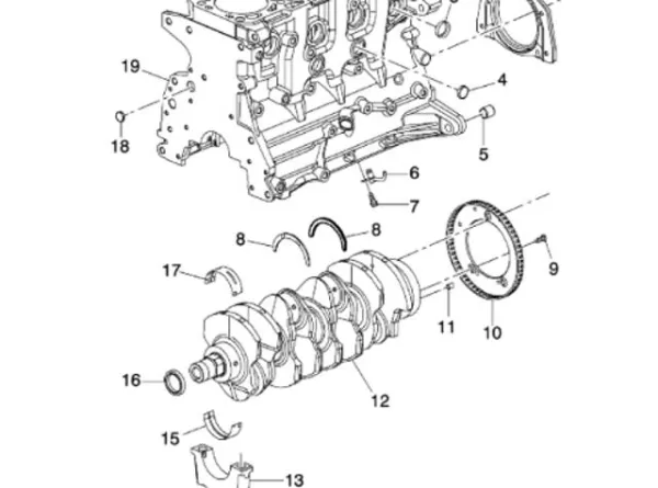 Cambota de motor para Fiat Stilo  192