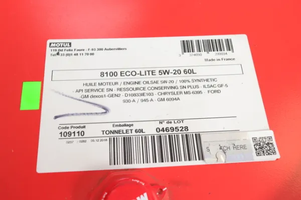 Óleo para motor 841422 Motul
