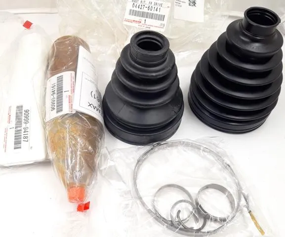 Botas de proteção de Juntas homocinéticas do semieixo dianteiro, kit 0442760141 Toyota