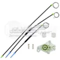 Kit de reparação do mecanismo de acionamento de vidro da porta dianteira Volkswagen Transporter 7HB, 7HJ, 7EB, 7EJ
